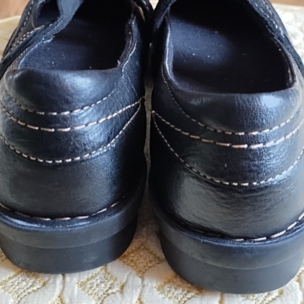 Clarks Leather Bendable Mary Jane's Size 10 - Picture 4 of 10